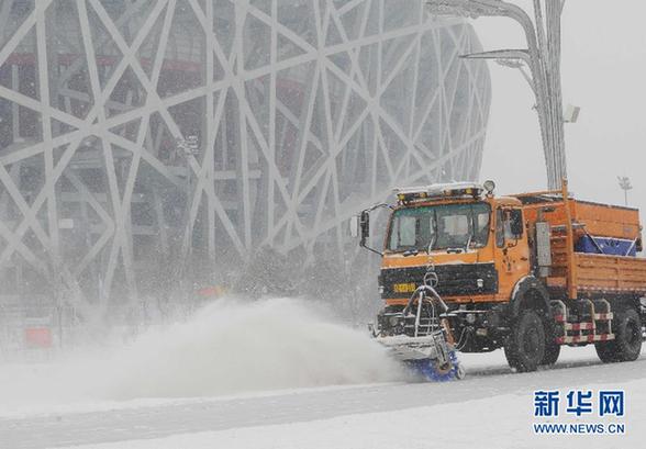 （生态）（2）北京：“大寒”时节雪纷飞