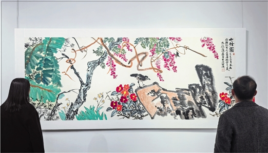 图为展览现场。 本报记者 李娇俨 摄