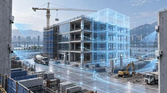 智能建造(画面为AI辅助生成) 主办方供图
